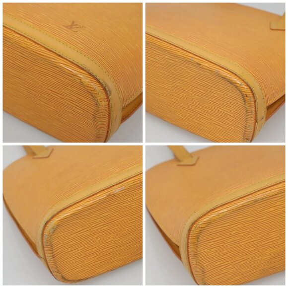 LOUIS VUITTON Epi Lussac Shoulder Bag Yellow M52289 LV Auth BA4449 - Picture 16 of 16